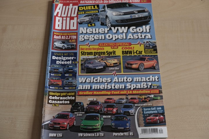 Deckblatt Auto Bild (34/2008)